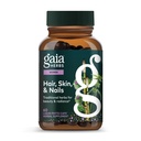 Gaia Herbs Mati, āda un nagus - Papildinājums, lai atbalstītu veselīgu ādu, matu un nagu veselību* - Astaksantīns, zirgaste, Gotu Kola & Burdock - 60 Vegan Liquid Phyto-Capsules (30 Kalpo)