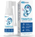 TUHIMO Tinīts Reljef for Ringing ausis, Tinīts Reljef Ausu pilieni,Reduce ausu troksnis un uzlabot dzirdi,30ml