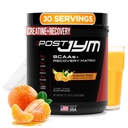 JYM Papildzinātnes Post JYM Active Matrix Mandarin Orange Amino Recovery Pure Creatine HCL, BCAA’s, Glutamīns, karnitīns, Betaine, Taurīns spēku, remonts, veiktspēju 30 Kalpo