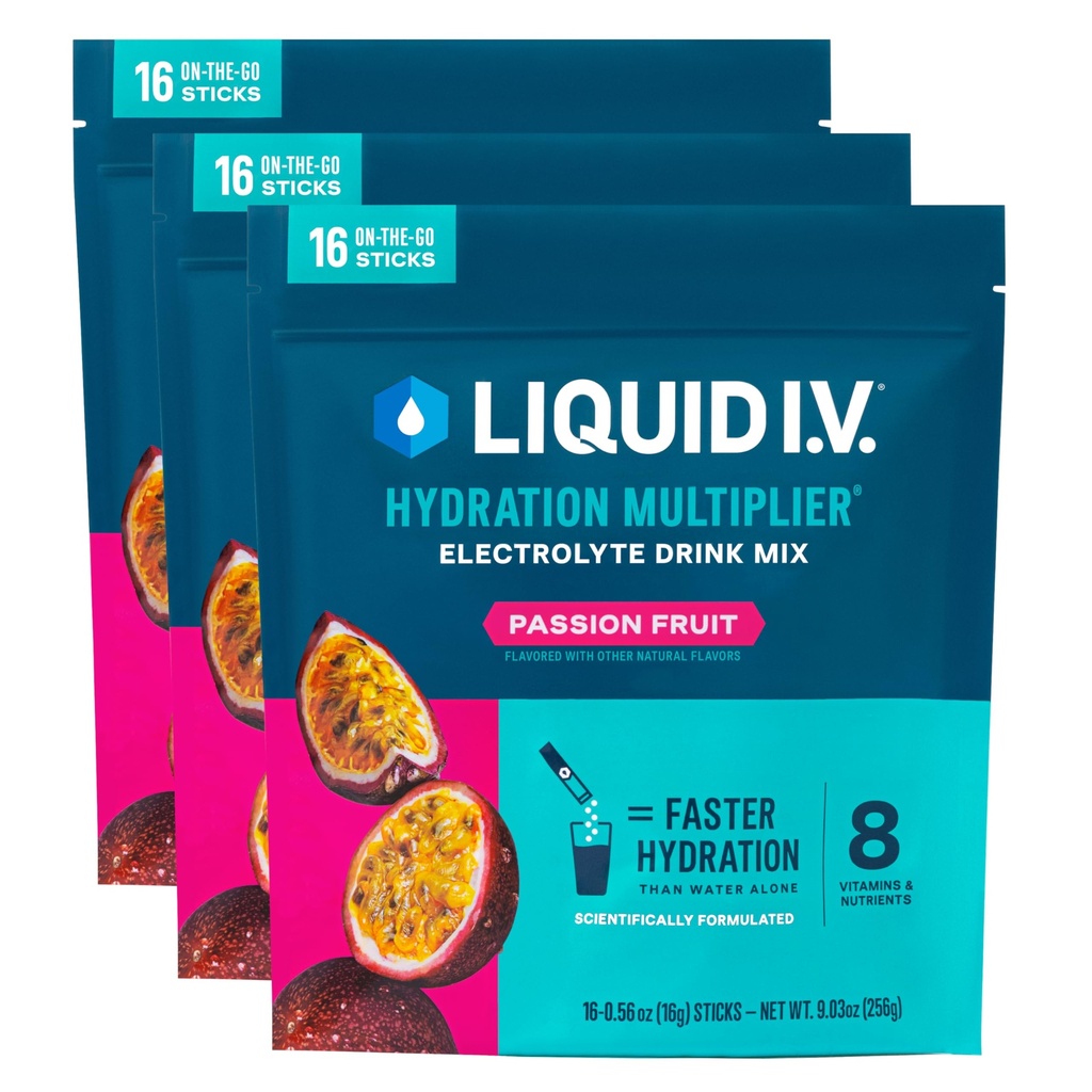 Šķidrais I.V.® Hidratācijas palielinājums - Passion Fruit 