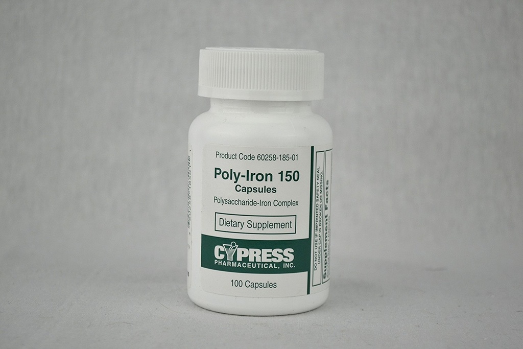 Cypress Poly-Iron 100 vāciņi Salīdzināt To Niferex 150Mg - 100 kaste - Modelis 185-01 [Veselība un skaistums]