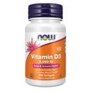 NOW pārtikas piedevas, vitamīns D-3 2000 SV, augstas potences, strukturālais atbalsts*, 240 softgels