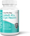 Pieaugušie 45+ Acu veselība Acu vitamīni ar C vitamīnu, E vitamīns, cinks, varš un omega-3 taukskābes redzes veselībai un acu aizsardzībai, 150 softgeli
