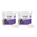 Zymox Advanced Enzymatic Ausu Wipes suņiem un kaķiem - netīrs, vaskveida, smirdīgas auss - Premium Strength Ausu tīrītājs Wipes - neiritējošs - Hipoalerģisks (100 Count-Pack of 2)