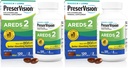 PreserVision ARED 2 Acu vitamīnu un minerālvielu piedevas, satur luteīnu, C vitamīnu, Zeaksantīnu, Cinku un E vitamīnu, 120 softgelus (iepakojums maijā var būt) (2. iepakojums)