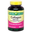 Pavasara ielejas kolagēns 1 000 mg katrā tabletē, Plus C vitamīns, 1. un 3. tips, 120ct ar Equate