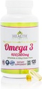 Veselība kā Ought Lai būtu Omega 3 400/300 mg papildinājums 