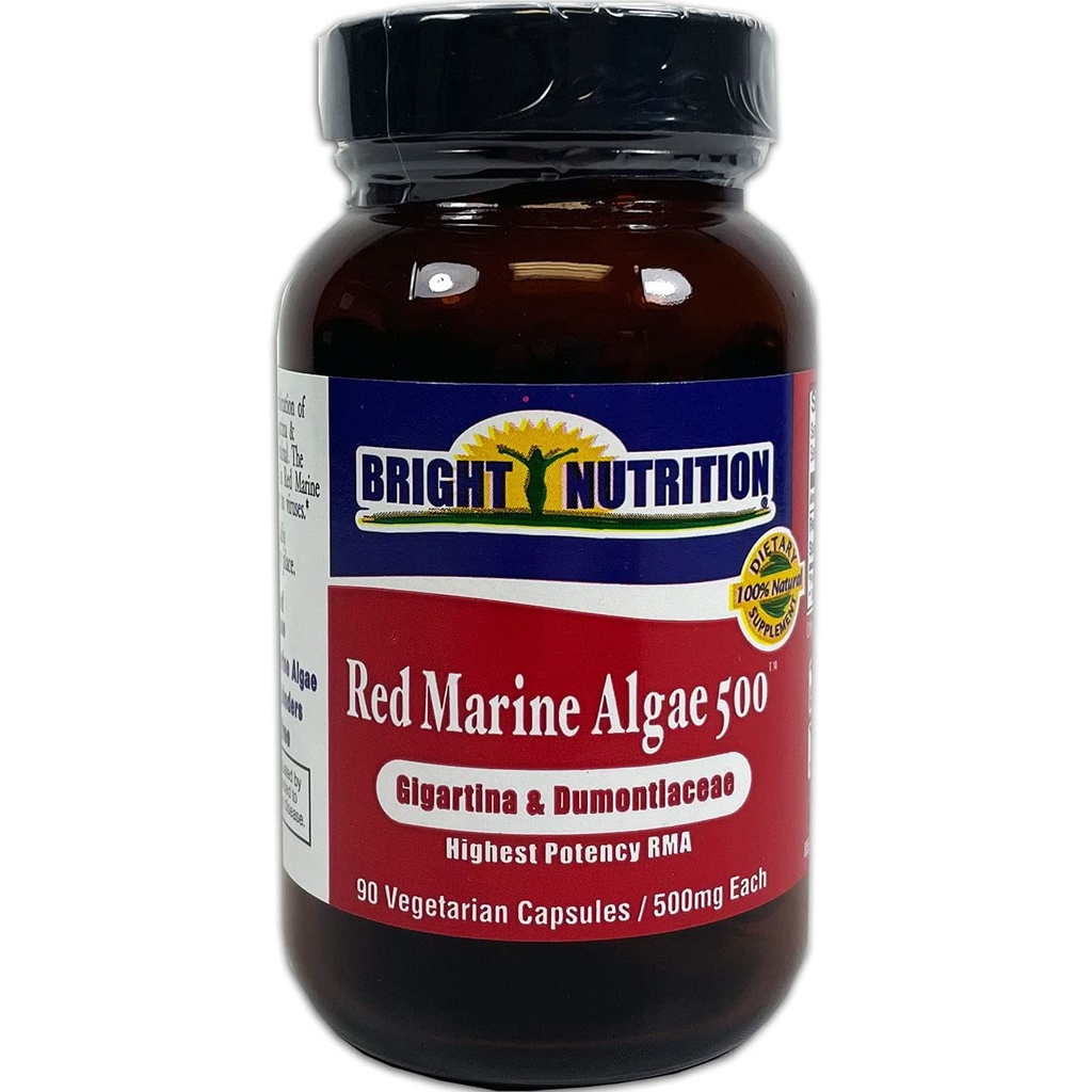 Sarkanā jūras aļģe 500 - Gigartina & Dumontacea - 90 VCaps/500mg
