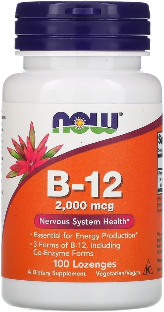 B- 12 2000 μg 100 Lozenges