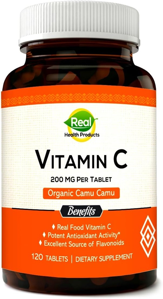 C vitamīna papildinājums no Camu Camu, iepakots ar dabas VIT C, Raw Antioksidanti - Imūnsupporta papildinājums - Camu Camu ekstrakts. (120 grāfs)