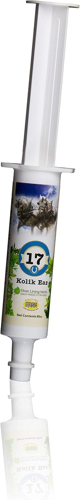 Sudraba lakstaugu kolikas Eaz - atvieglojums no zirgu kolikas un sliktas gremošanas - ) Uzlabot zirgu gut veselību un atgriezties normālā kuņģa-zarnu trakta trakts - 80cc Paste