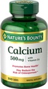 Dabas Bounty Calcium Plus 400 SV D3 vitamīns, Imūnais atbalsts un kaulu veselība, 300 tabletes