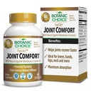 Botāniskā izvēle Ātrās kustības komforts ar NEM Dabisko olu čaumalu Membrane, Turmeric Curcumin, Bioperine, & White Willow Bark, atbalsta locītavu veselību, 60 500 mg kapsulas