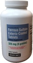 Dzelzs sulfātu saturošas 325 mg 1000 tabletes