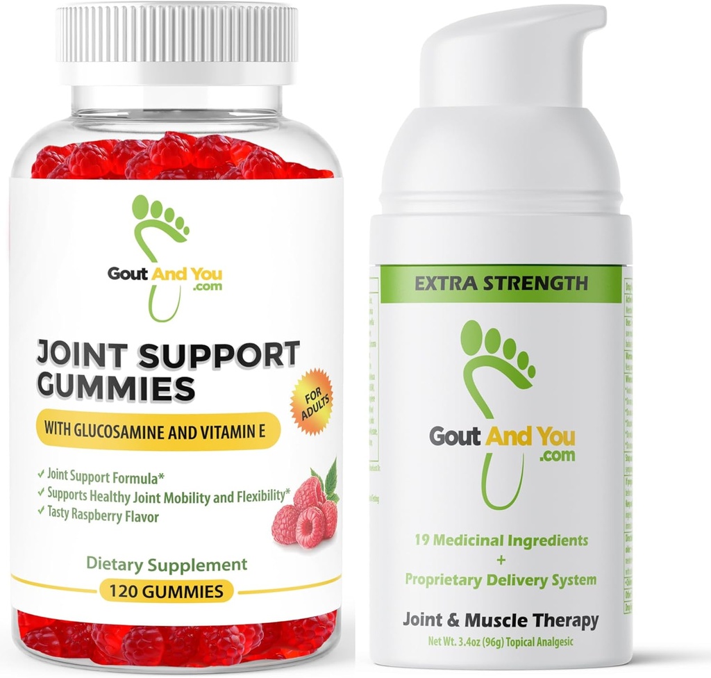 Locītavu atbalsts Gumies un Extra Strength locītavu diskomforts Topical Relief Cream