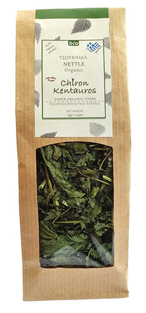 Grieķijas Organic Bio Herb Nattle (Urtica) lapas no kalna Pelion Grieķija - ĢMO/Kafijas bezmaksas 15gr - 0,53oz