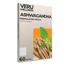 Veru Wellness Ashwagandha Patch - Stress Relief, Dabas Mood Atbalsts, Stress, Enerģija, Un Focus Atbalsts Patch (60 Skaits)