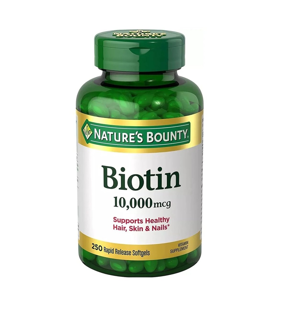 Dabas Bounty Biotin 10 000 mcg, 250 Rapid Release Softgels