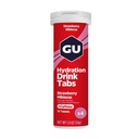GU Energy Hydration Elektrolītu tabletes, 4-Count(48 Servējumi), zemeņu Hibiscus