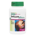 NaturesPlus Augu aktīvām vielām InflamActin - 60 Veģetārās kapsulas - Augu Papildinājums ar Turmeric & Bromelain - Atbalsta Adaptogenic Funkcija - Vegan, Gluten-Free - 30 Servings