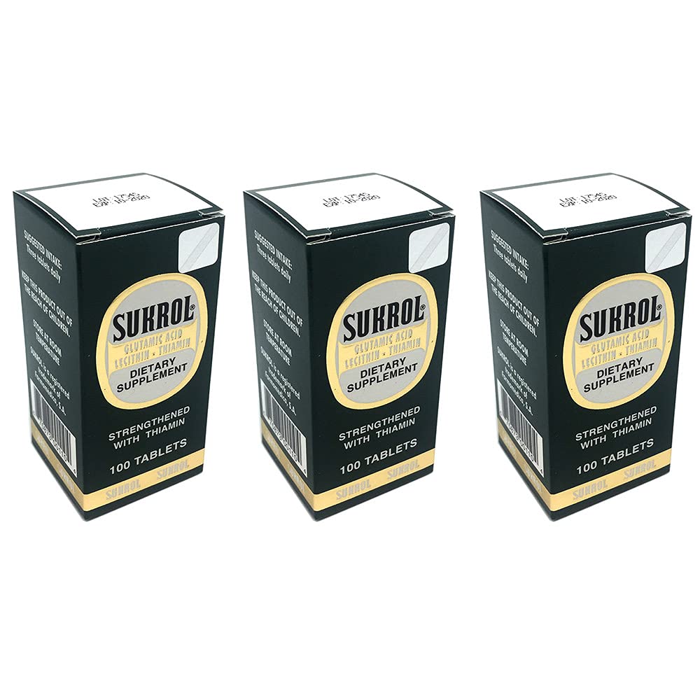 Sukrol Dietary Supplement 100 Tablets