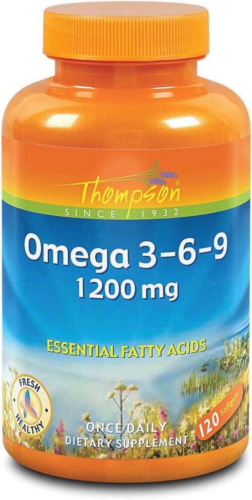 Tompsons Omega 3- 6- 9 1200 mg - 120ct