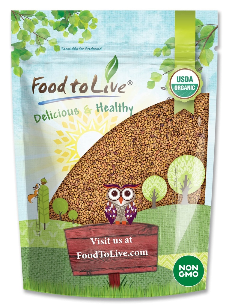 Pārtika dzīvdzemdēt - Organic Alfalfa Sparģelis, 8 Ounces Non-GMO, Kosher, Asniņveida, Raw