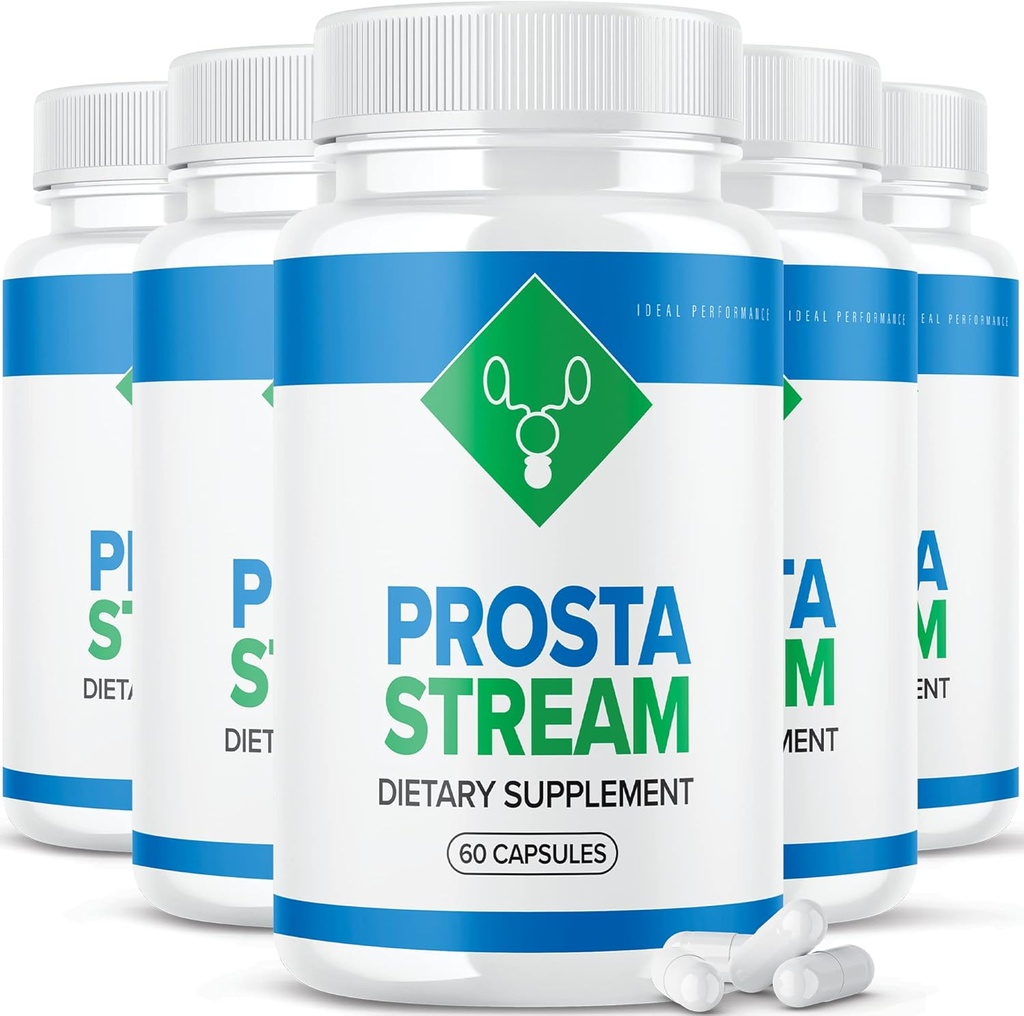 IDEAL REZULTĀTI (5 iepakojumi) Prosta Stream priekšstata papildinājums Prostastream Tabletes (300 kapsulas)