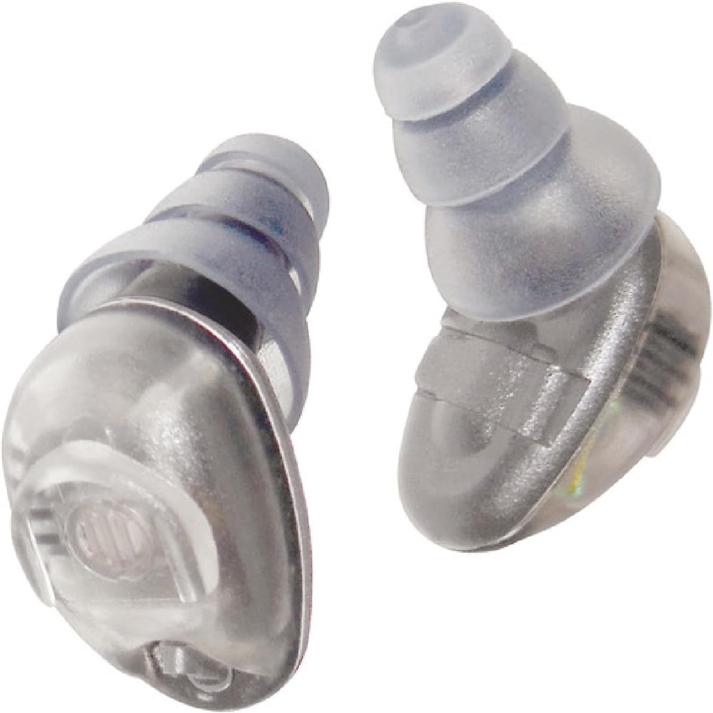 Etimotiskā mūzikaPro - Augstas precizitātes elektroniskā mūzika Earplugs ar aktīvu dzirdes aizsardzību - Ietver vairākus ausu izmērus Universal Fit
