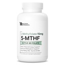 L-metilfolāts 15 mg plus metil-B12, D3, Taurīns un NAC;    