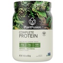 PlantFusion Complete Vegan Olbaltumvielu pulveris - augu izcelsmes olbaltumvielu pulveris ar BCAAs, gremošanas enzīmiem un dzīvnieku olbaltumvielām - Keto, bez lipekļa, bez piena, bez cukura, ne-GMO - dabas-Nē Stevia 0,93 lb