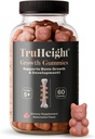 TruHeight Growth Gumies (Ūdensmēles) Dabas augšanas un attīstības papildinājums bērniem un pusaudžiem - Vitamīns D, K, Kalcijs un Ašvaganda - Kaulu spēks Vitamīni D3 K2 - Picky Eater Vitamīni - laikmets 5+