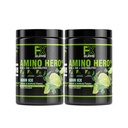 FXSUPPS Amino varonis Skābās Ledus Flavor (50 Servē)      ) Post-Workout Recovery Dzēriens vīriešiem un sievietēm ” Enerģijas pulveris Mix ar BCAA, EAA, un Elektrolīti ” Veicina izturības un veselīgu muskuļu - 2 Pack