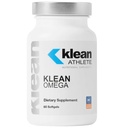 Klean Sportists Klean Omega ; Pure Fish Oil in Trigliceride Form, lai atbalstītu sirds un asinsvadu, neiroloģisko un locītavu veselību ; NSF Sertificēts sportam; 60 Softgels