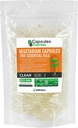 XPRS Nutra Size 3 Tukšas Vegan kapsulas - 500 Skaitīt Clear Veggie Kapsulas esenciālākajām eļļām - Tukšas augu tabletes - DIY Oil Pildījums
