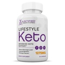 Dzīvesveids Keto Pills 1275MG Jauna un uzlabota formula Satur Apple Sidra Etiķis Extra Virgin Olīveļļa Pulveris Green Tea Leaf 60 Kapsulas