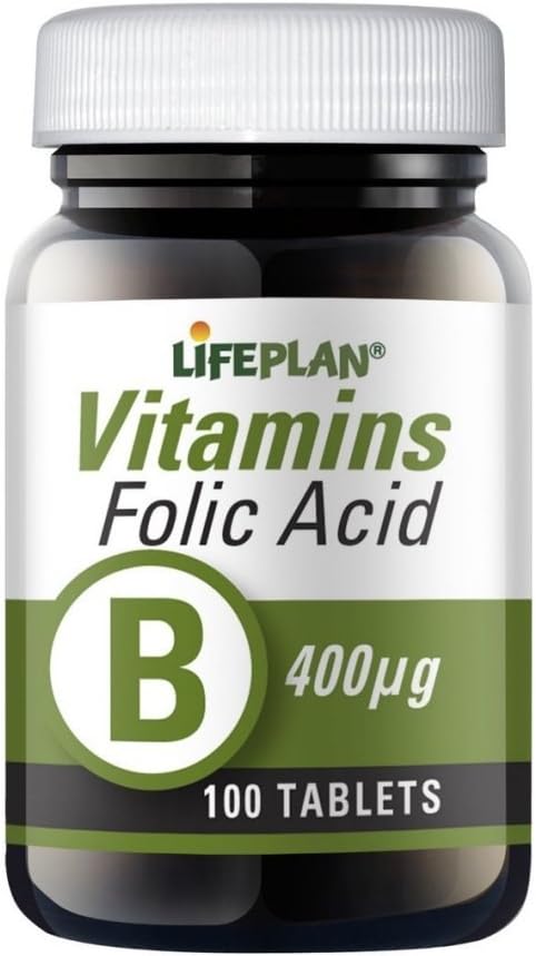 Lifeplan Folic Acid 400Mcg 100 tabletes