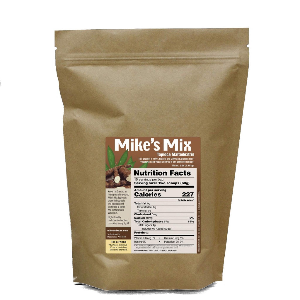 Mike's Mix Tapioca Maltodekstrīns (2 mārciņas)