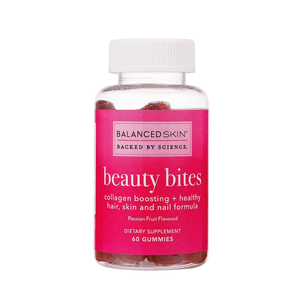 Beauty Bites Biotin Gummy Vitamīni - Matu ādas nagus Papildinājums matu augšanu un veselīgu ādu* - Passion Fruit Ar 6000 μg Biotin, kolagēns, un vitamīni
