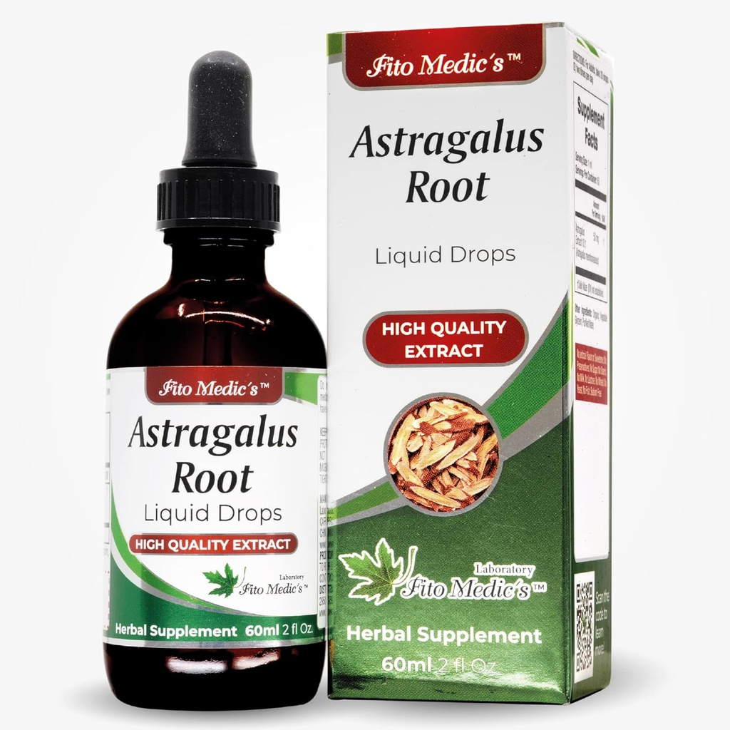 FITO MEDIC'S Lab - Astragalus Extract-Promotes Kopumā veselība, no - Astragalus Root - Ultra high Absorbcija, bez alkohola.