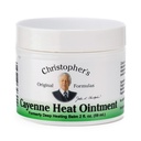 Christopher's Original Formulas Cayenne Heat Ziede, Warming Herbal Topical for Discomfort & Circulation, 2 fl oz