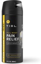TIDL krioterapija, sāpju remdēšanas smidzināšana, 3 Oz, mērķētas kakla sāpes, locītavu un muskuļu sāpes, organisks, uz augiem balstīts mentols, ātra artrīta, muguras un kāju sāpju dzesēšana