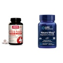 Jarow Formulas Ultra Strength Metil B-12 5000 μg un Metilfolāts 800 μg + P-5-P & Life Extension Neiromag Magnija L-treonāts, magnija L-treonāts, smadzeņu veselība, atmiņa un uzmanība