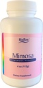 BioPure Mimosa – Wildcrafted Organic Mimosa Pudica Pulveris, lai novērstu nevēlamu organismu, toksīni, & debris no kuņģa-zarnu trakta Tract for Gut Health & Balanced Flora izplatīšana un mikrobiome – 4oz