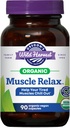Oregonas savvaļas raža Muskuļi relax Organic augu papildinājums Vegan kapsulas ar Valerian, Hops un Skullcap - 90 Count