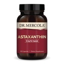 Dr. Mercola Organiskais astaksantīns - 12 mg Astaksantīns - Spēcīgs antioksidants - Organiskais mikroaļģu ekstrakts - Ne-GMO, bez lipekļa un bez sojas - 90 kapsulas (90 Kalpojumi)