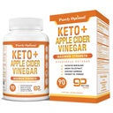 Tīri Optimāls Keto BHB un Apple Cider Etiķis Kapsulas - Eksogēnas Ketones Papildinājums ar māti Ketozes atbalstam, Veselīgs dzīvesveids & Kopumā Labi - 90 Kapsulas