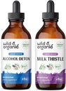 Savvaļas un bioloģiskie Alkoholi Tinktūra 4 fl oz & piena Tinktūra 4 fl oz