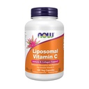 NOW piedevas, liposomālais C vitamīns, imūnās un kolagēna balstviela, 120 Veg kapsulas
