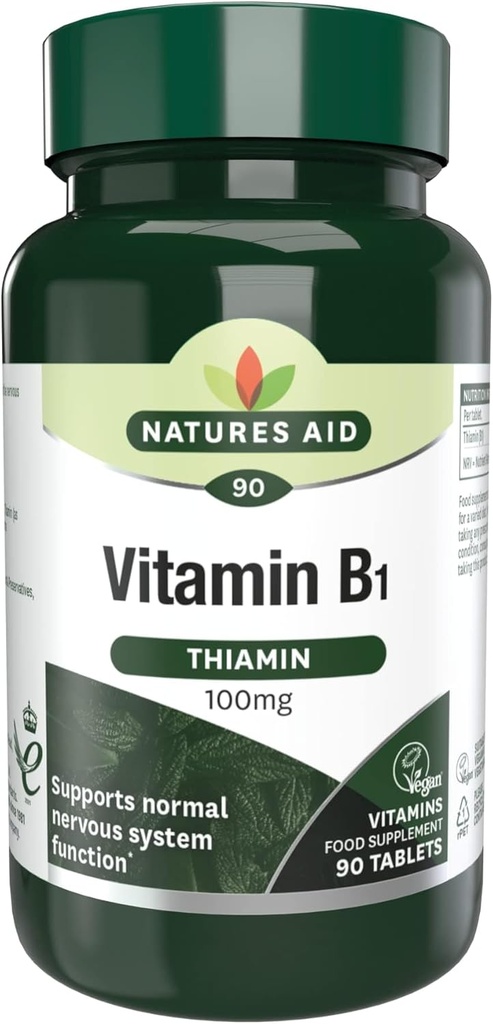 B1 vitamīns 100mg 90 Tabs